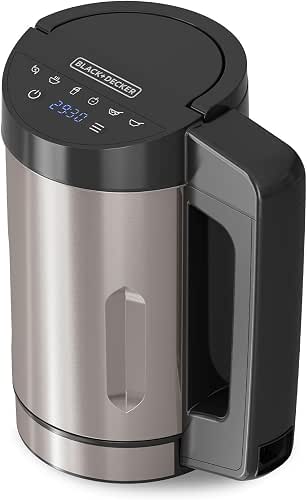 BLACK+DECKER BXSM1000E - Soup Maker 1040W | Carafe Inox 1,6L