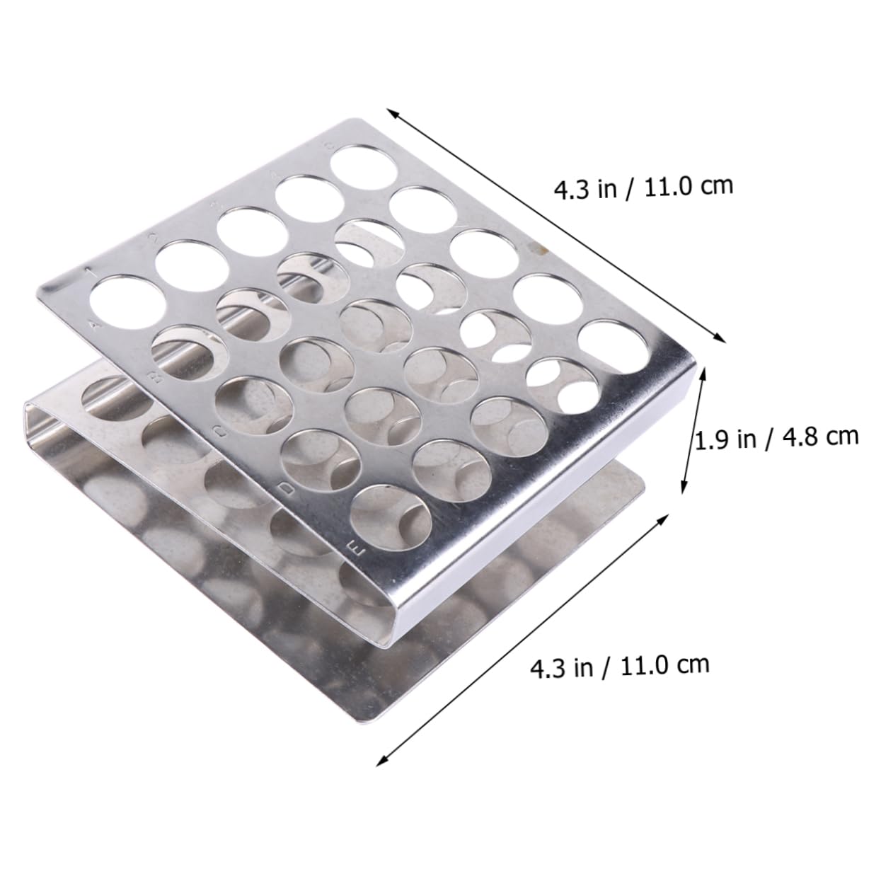 3 Piezas 25 soporte de tubo de prueba material de laboratorio escolar soportes para tubos de laboratorio gradillas para tubos de tubos de con titular tubo de