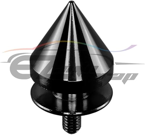 Vista 38 de NEO - Juego de tapas de liberación rápida con pinchos cromados para parachoques de coche, guardabarros de maletero y escotilla NEO CROMADO PIKE