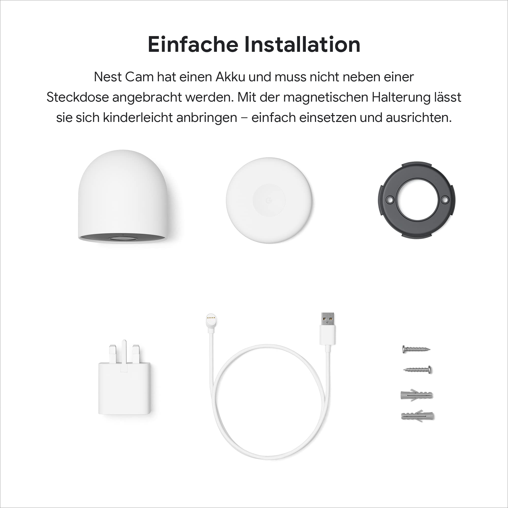 Image secondaire de Google Nest Cam - Caméra de Surveillance Intelligente Intérieure et Extérieure