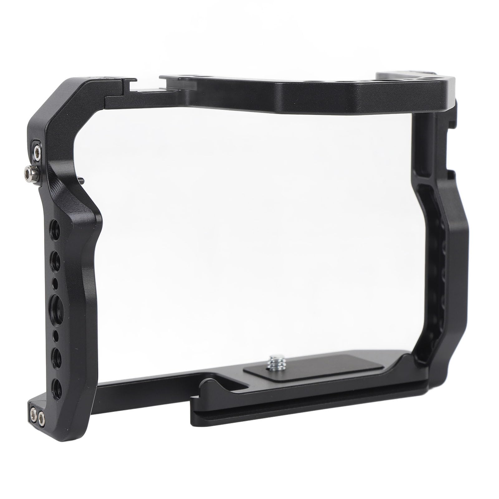 Bewinner Jaula de Vídeo para Cámara de Aleación de Aluminio para 200D 200DII, Jaula de Extensión Estabilizadora de Cámara de Modelado Preciso de Máquina