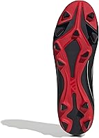 Vista 3 de adidas Womens Goletto Ix Firm Ground/Multi Ground Negro/Blanco/Mejor Escarlata