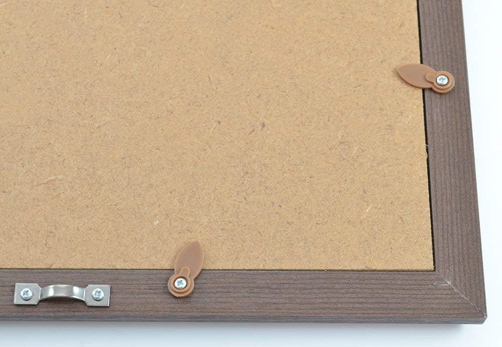 FUJICOLOR 63353 YM-3 BR Picture Frame, 6-Piece Frame, Wood, Brown