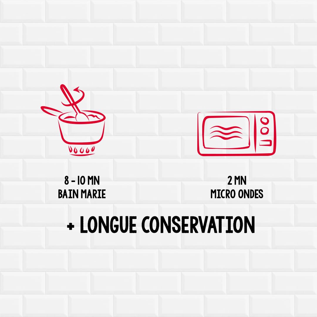 Box Découverte Paul & Louise : Les Traditionnelles - Longue Conservation - Viande Origine France - Prêt en 2 minutes - Box repas - Box repas Pratique