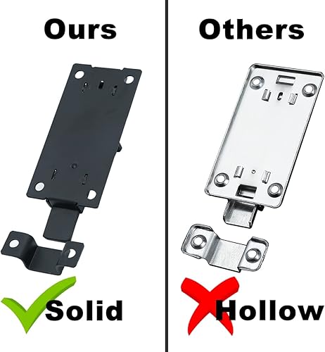 Miniatura 8 de XXW 103BB-WH-2 - Pestillo de puerta corredera de acero inoxidable grueso, 3 pulgadas, blanco, paquete de 2, 103BB-WH-2