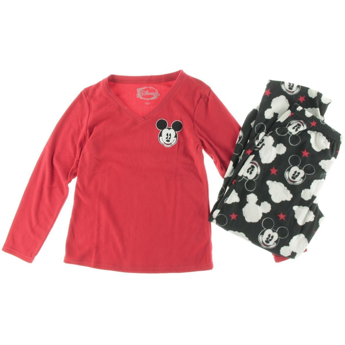 Disney Women's Minnie Mouse Microfleece Pajama Set