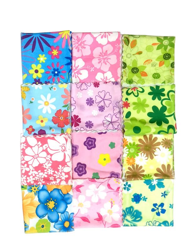 ketkar napkin hankyCotton Handkerchief/Face Hanky/Rumal/Face Towels/Thin Face Napkin for Womens/Baby/Girls,Daily Use Multicolored Set of 12 & 24-picture-37