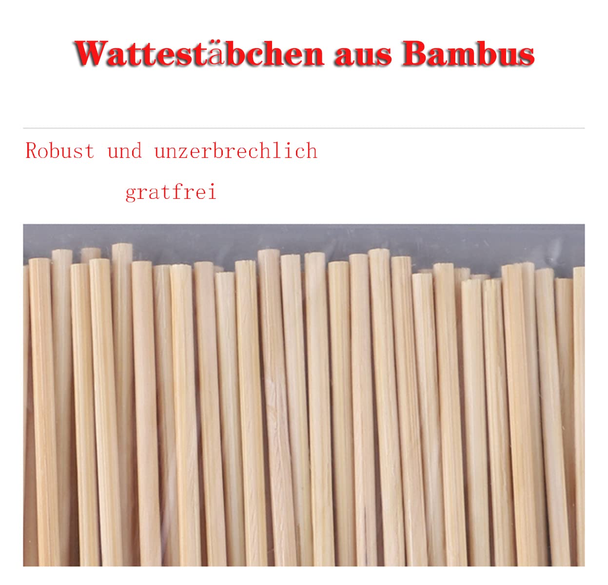 YUTOU Wooden Pet Ear Cleaner 180 Pieces Pet Dog Cotton Buds Ear Cleaning Sticks Swab Sticks Cotton Tip Swabs Bud Ear Sticks for Pets Dog Cat - Image 3