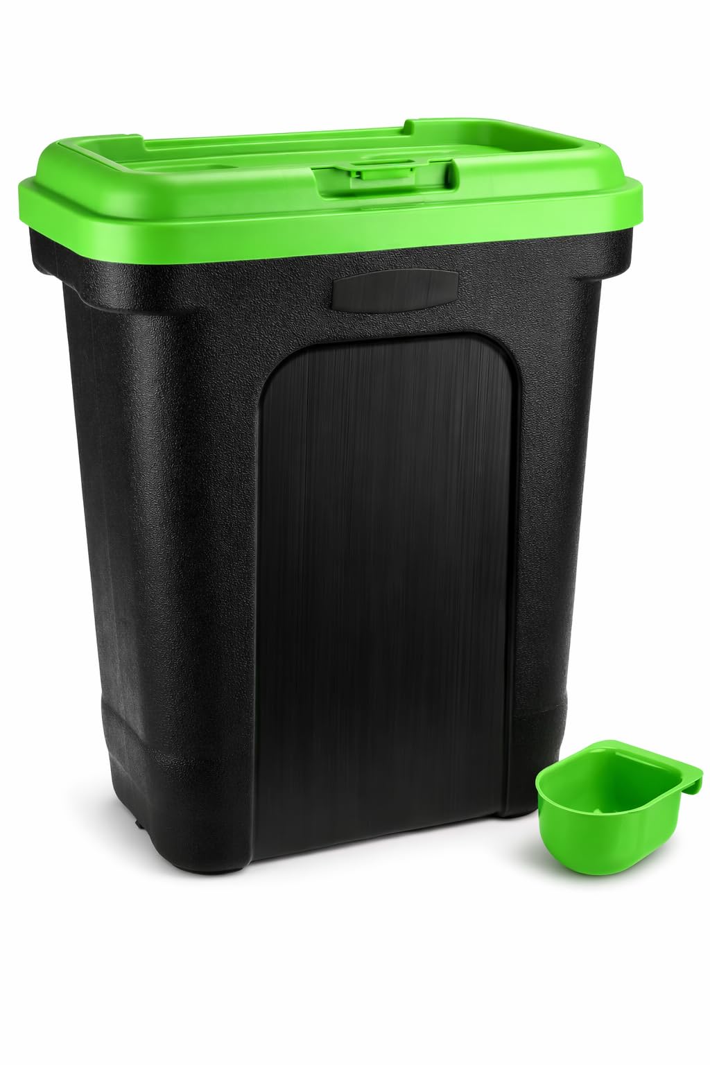 raxter Pet Food Storage Container, 30L/15kg, Flip Top Lock with Airtight Seal, Includes Scoop, for Dog Food, Cat Food and Treats (Green) โ image 1