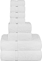 Vista 41 de Chakir Turkish Linens - Toallas turcas de 100% algodón, suaves y absorbentes (4 paños, color gris)