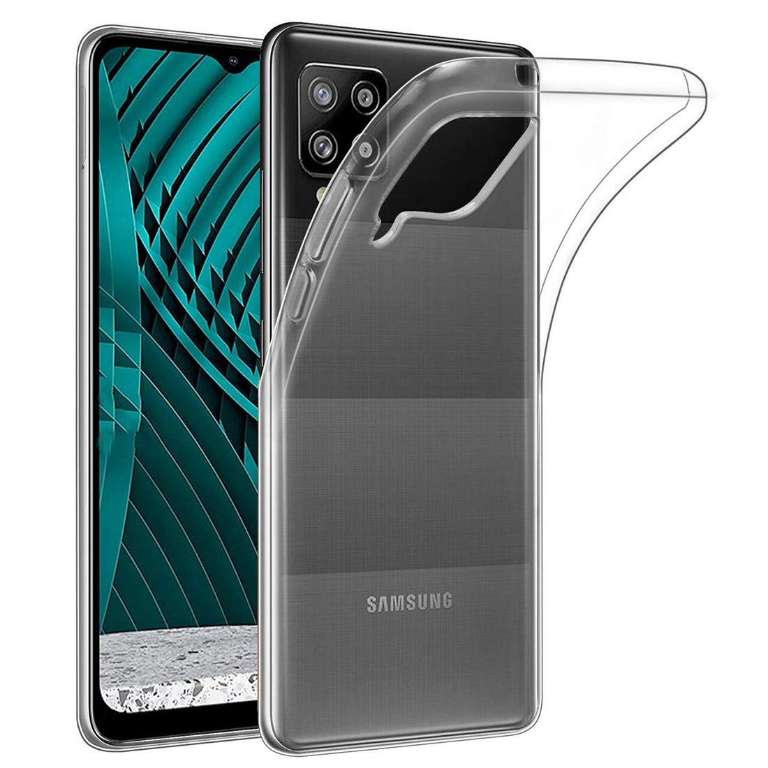 Amazon Brand- Solimo Basic Case for Samsung Galaxy M12 / A12 / F12 (Thermoplastic Polyurethane_Transparent) (B0BRJSN6ZJ) Amazon Price History, Amazon Price Tracker