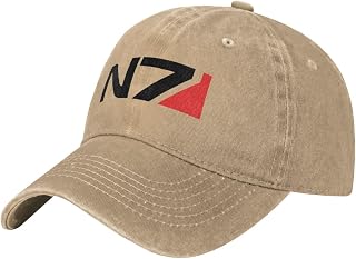 Mass E-Ffect N7 Classic Cowboy Hat Adjustable Baseball Cap Unisex Casual Sports Hat
