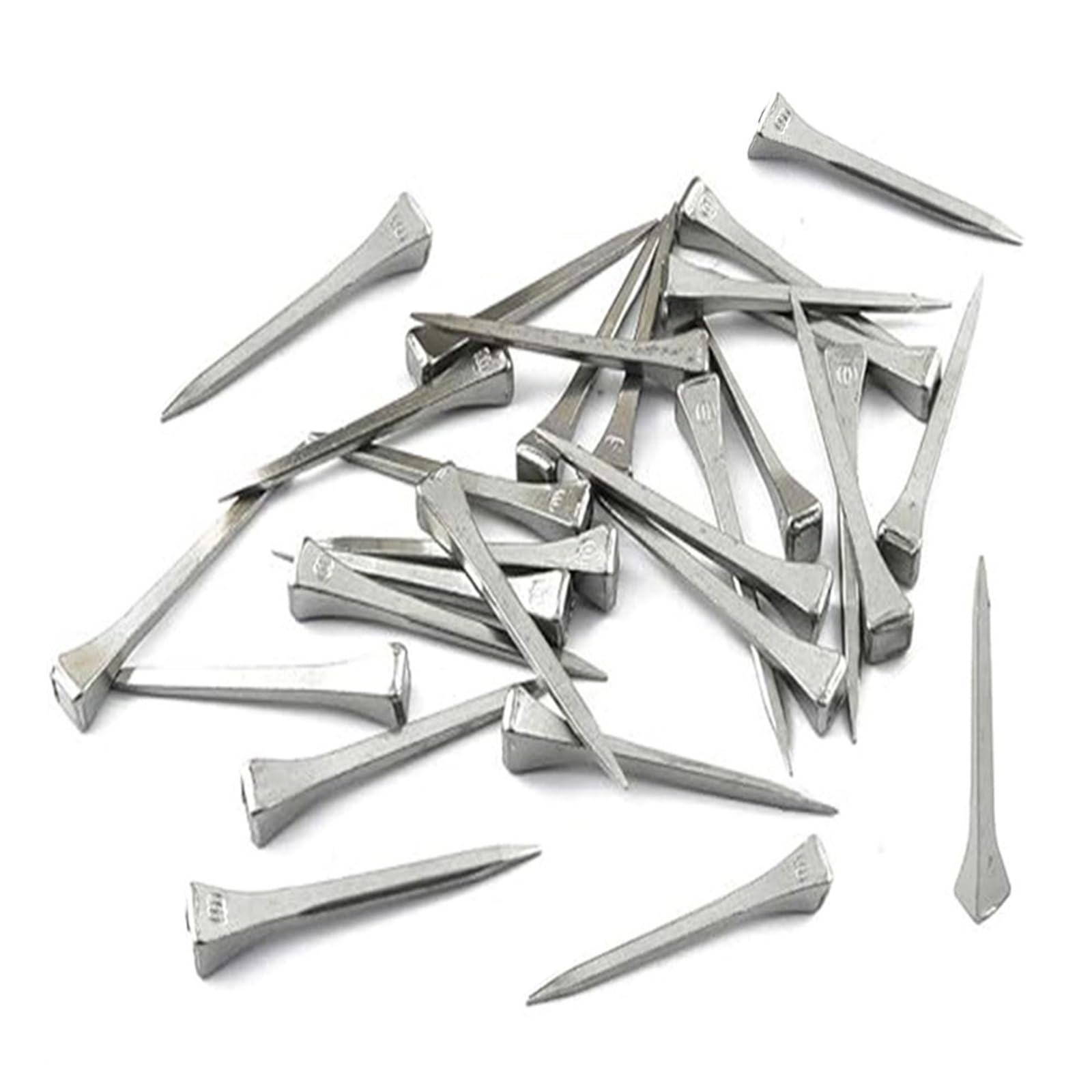 250 clavos de herradura de acero inoxidable E5, herramientas de herradura de pezuña fáciles de transportar, accesorio de herramienta de seguridad para entrenamiento de caballos (E5)