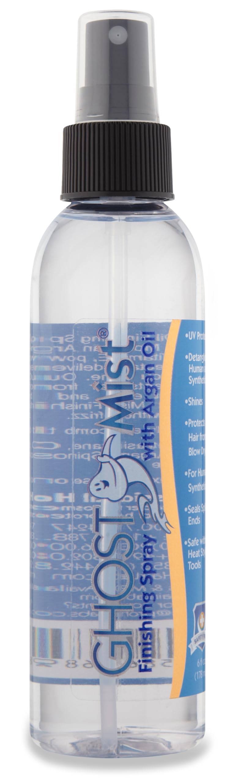 You're Lookin Good! Ghost Mist Argan Oil Finishing Spray for wigs, Hair systems, and Natural Hair 6oz, Clear