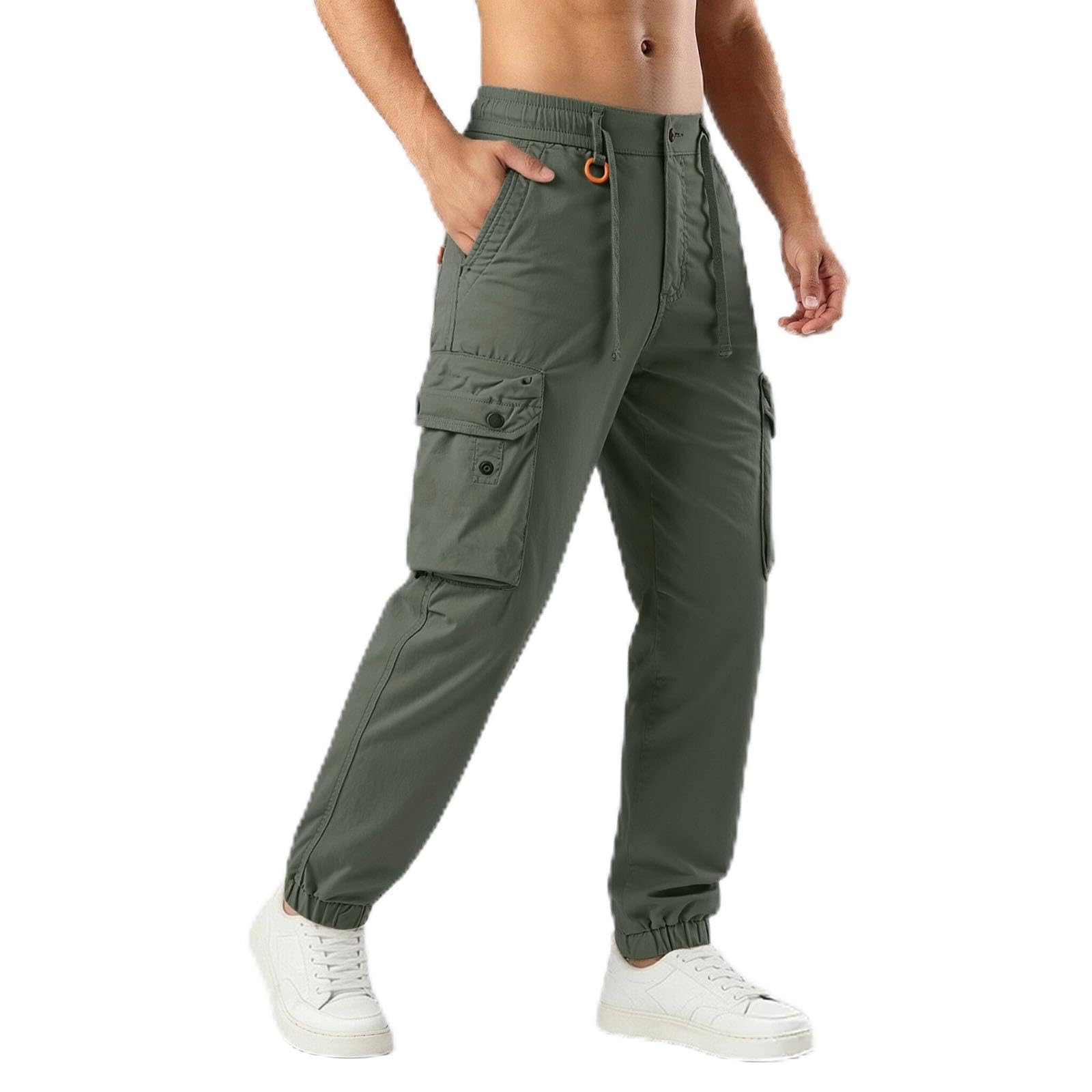 Pantalon tactique homme résistant avec de multiples poches cargo - 5
