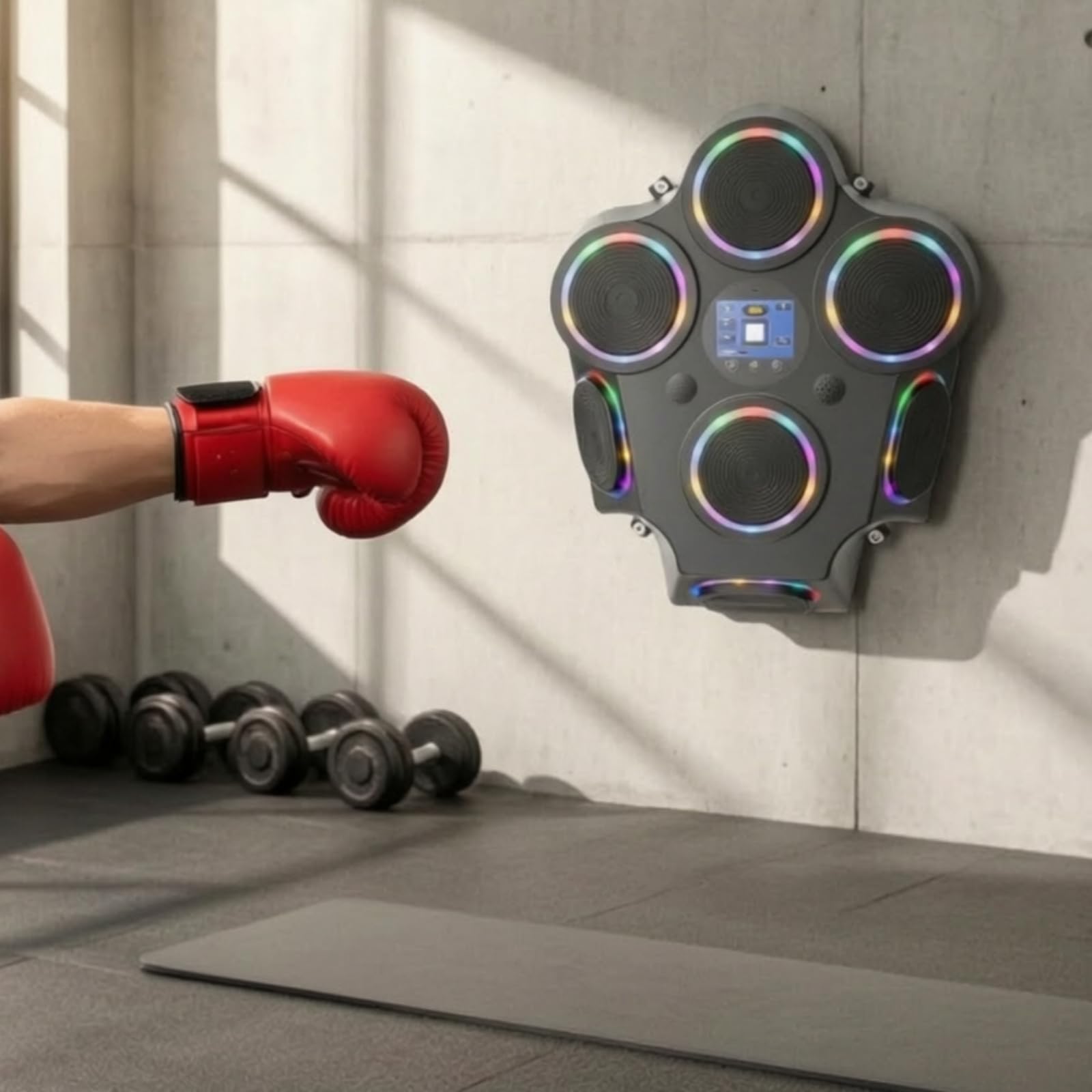 Tablero Boxeo para Pared Recargable