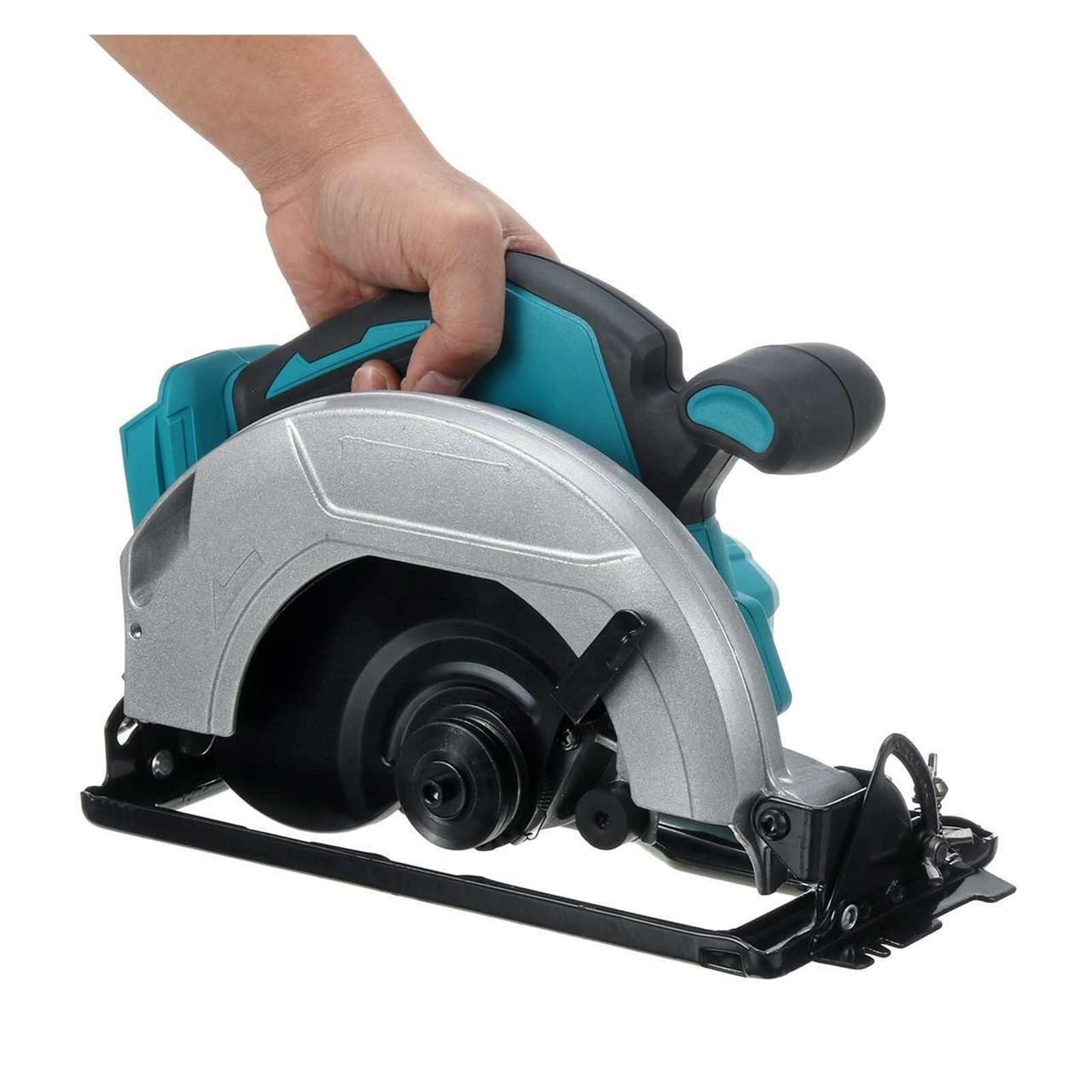 Scie circulaire electrique 180mm 18V sans fil pour decoupe bois