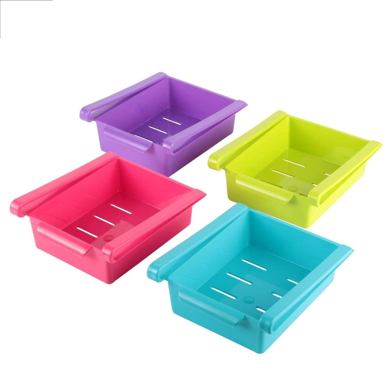 XIBO Refrigerator Storage Rack, Set of 4, Multicolour-picture-18