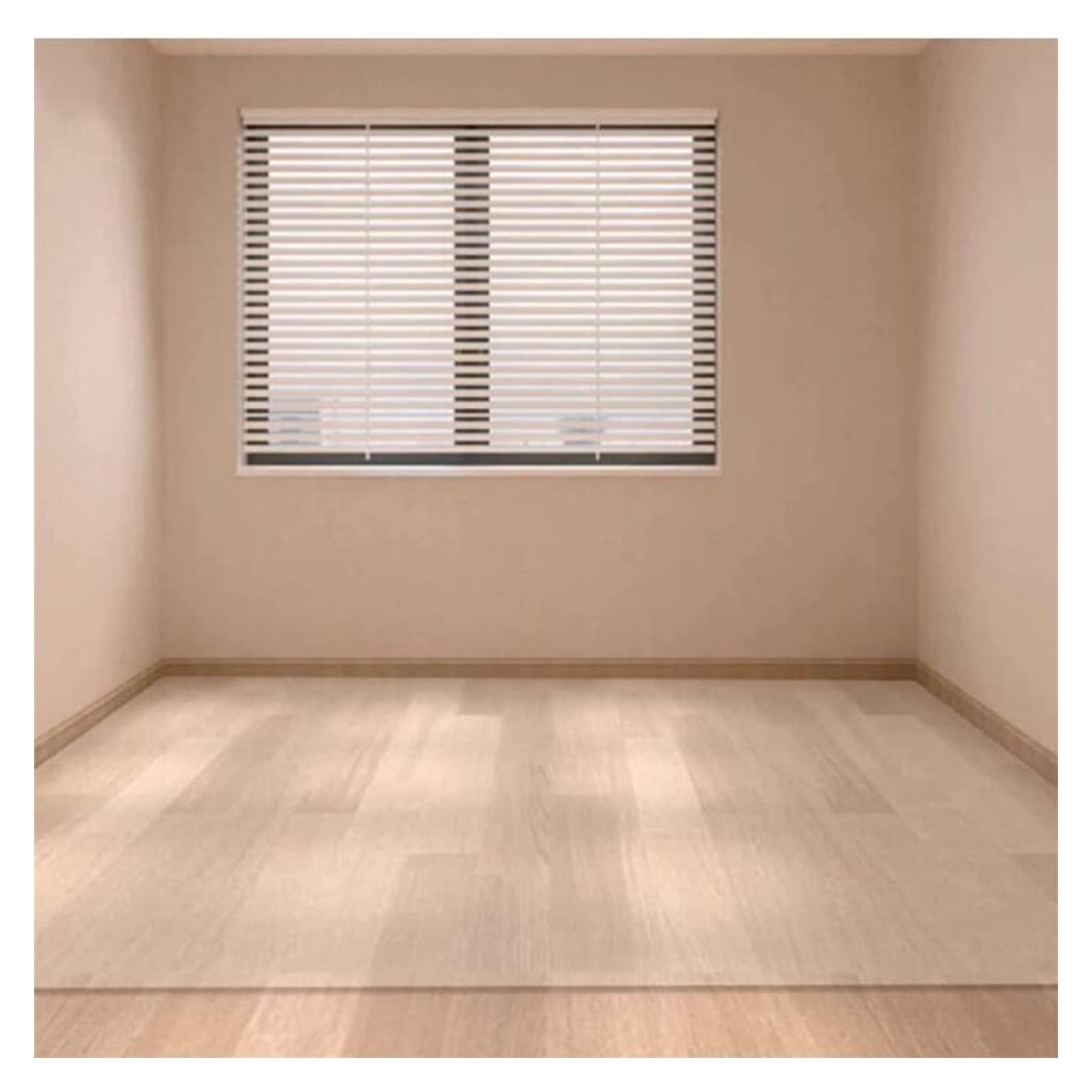 Alfombrilla Transparente para Silla, Alfombrilla Transparente de PVC, 1,5 mm de Grosor, Alfombrilla Protectora de Suelo de Vinilo Transparente/Almohadillas Antideslizantes para Puerta, alfom