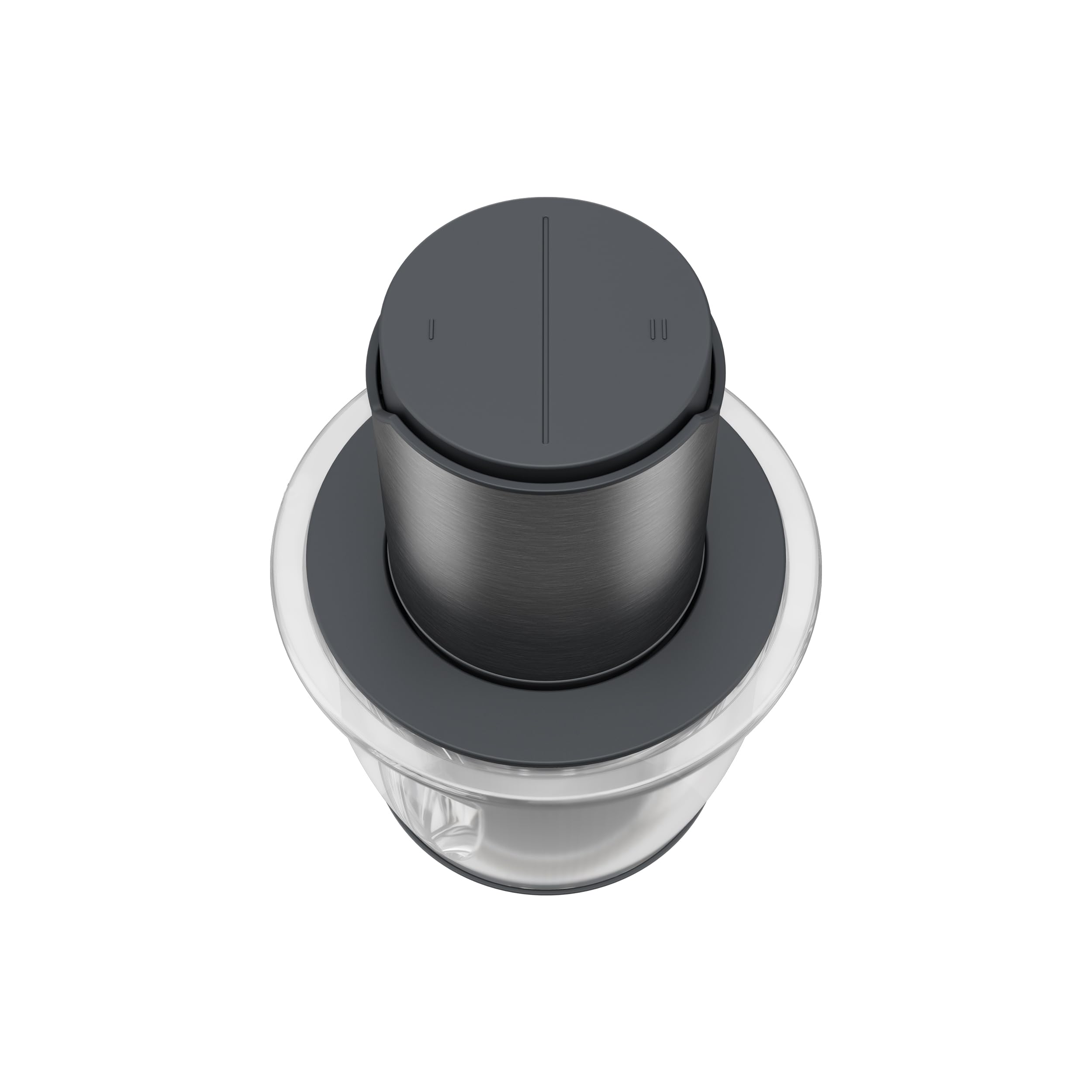 Grundig Delisia Novus CH 7140 Picadora multipicadora profesional de 500 vatios, 4 cuchillas de acero inoxidable con revestimiento de circonio, soporte de vidrio de 1 l, 2 modos, base antideslizante