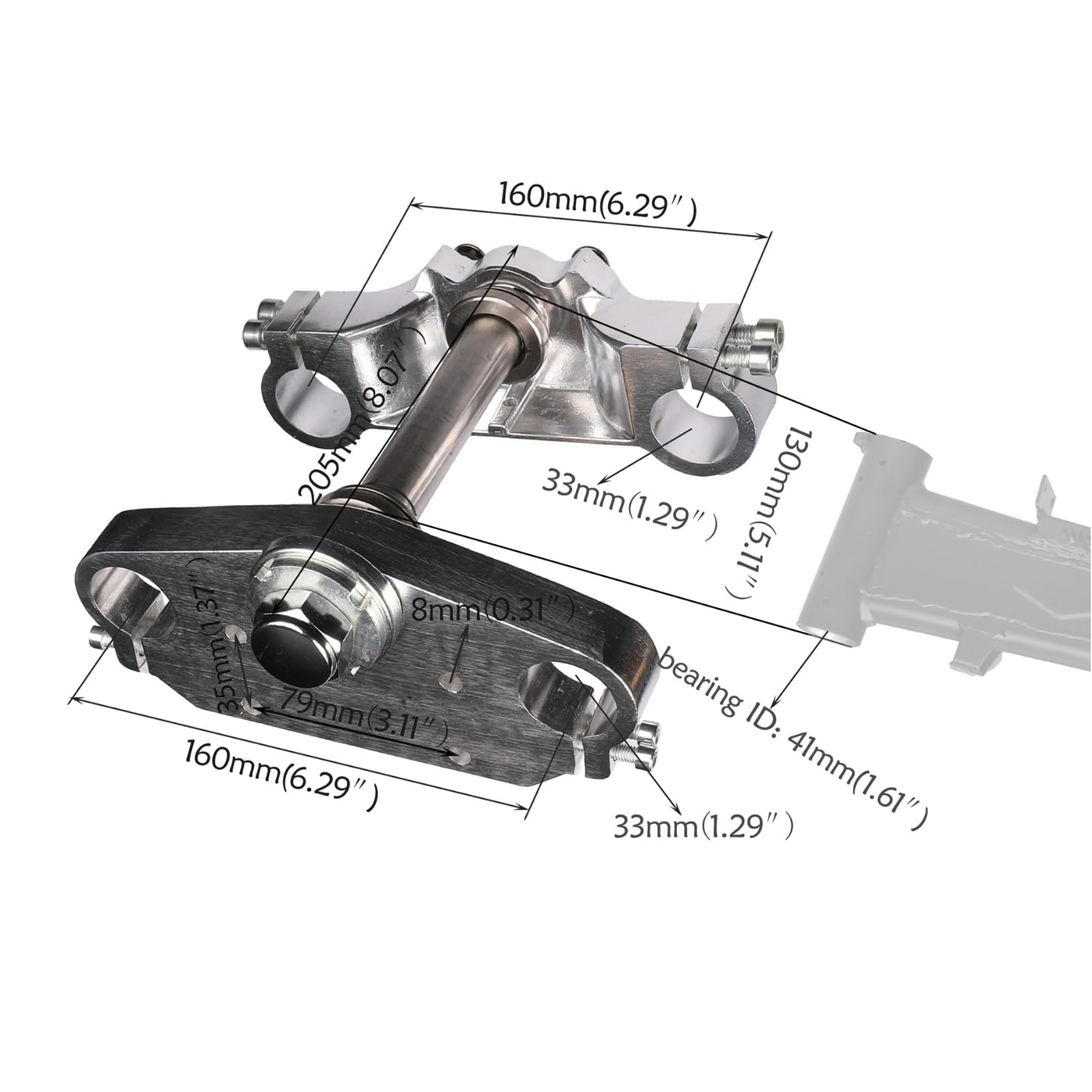 Amazon.com: Front Fork Shock Suspension Assembly 25 inch 630 mm