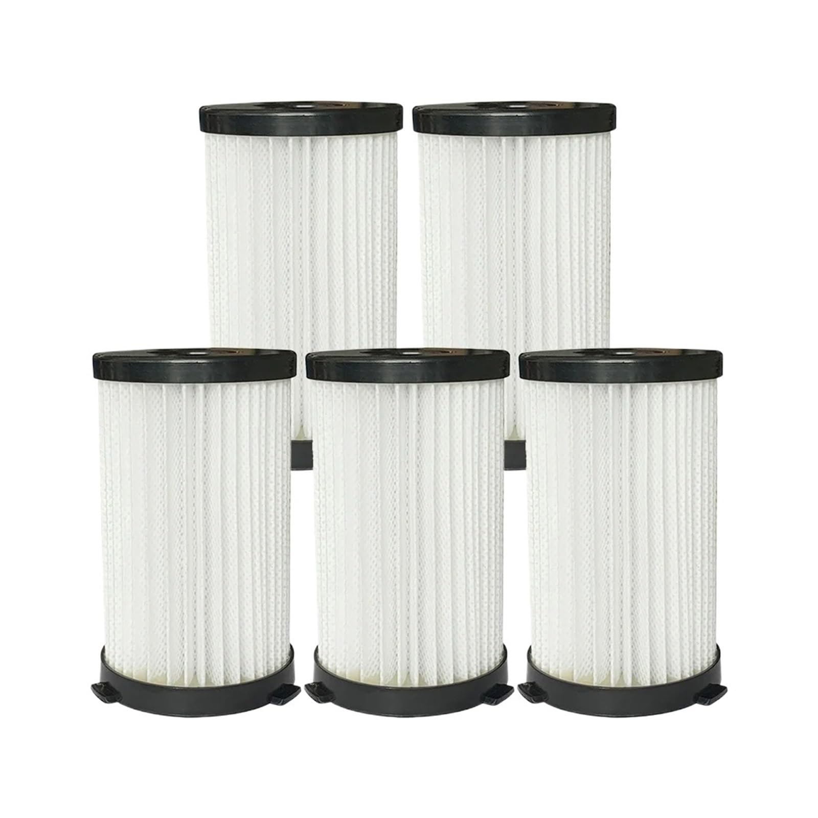 EEZII Filter,compatible For MooSoo， D600 D601 Corded Vacuum Cleaner Part Filter Element(5pcs)