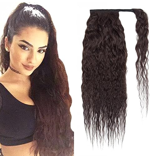 Extensiones para insertar y enrollar el la cola de caballo