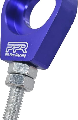 Vista 20 de Ajustador de tensor de cadena de 0.59 pulgadas, 2 piezas para motocross XR/CRF 50 70 KLX 110 50cc-160cc (negro)