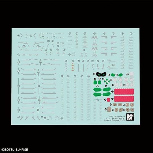Miniatura 17 de Bandai Hobby - Gundam Wing - #38 Gundam Epyon, Bandai Spirits RG 1144 Model Kit