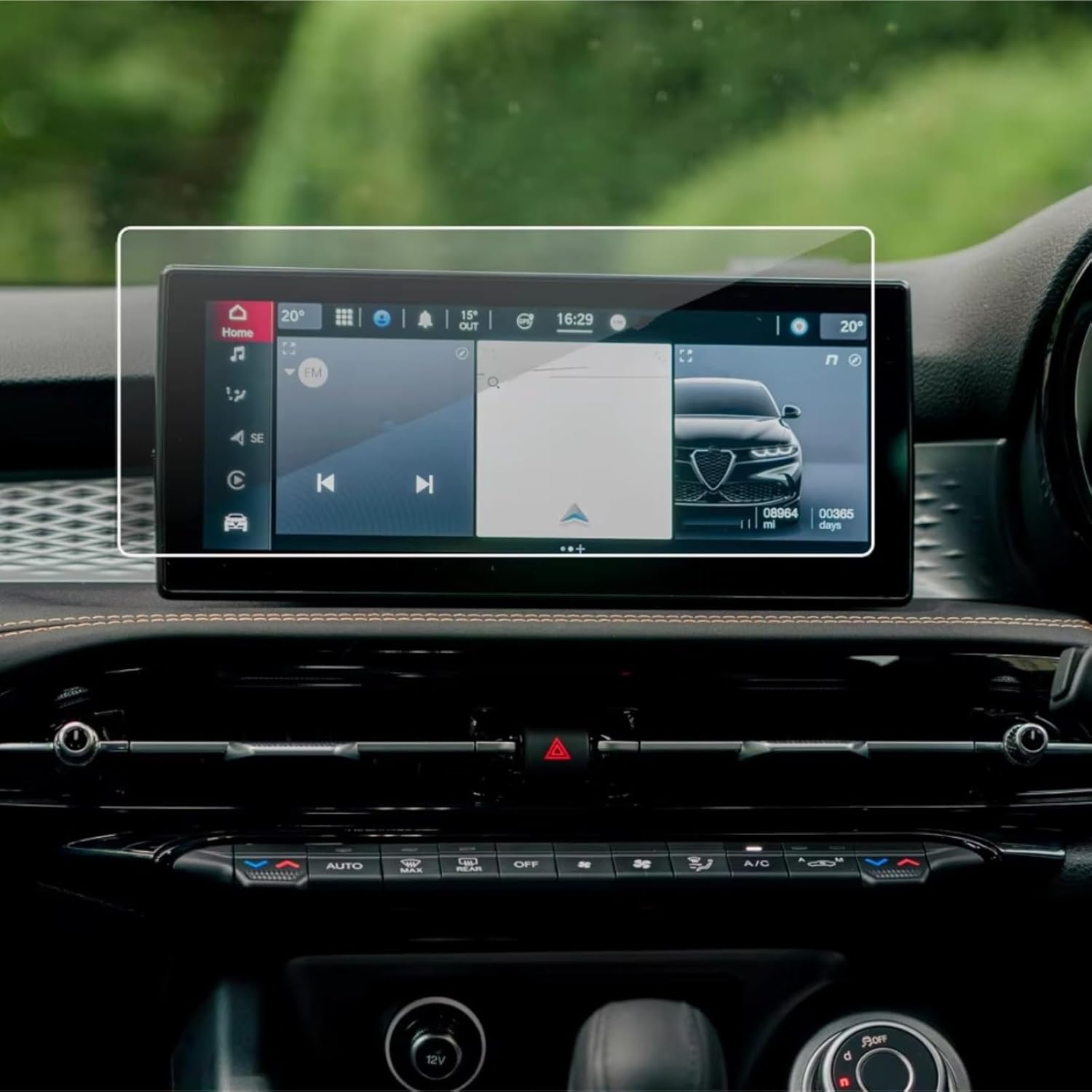 Compatible With Alfa For Romeo For Tonale 2023 PET スクリーンプロテクター車 10