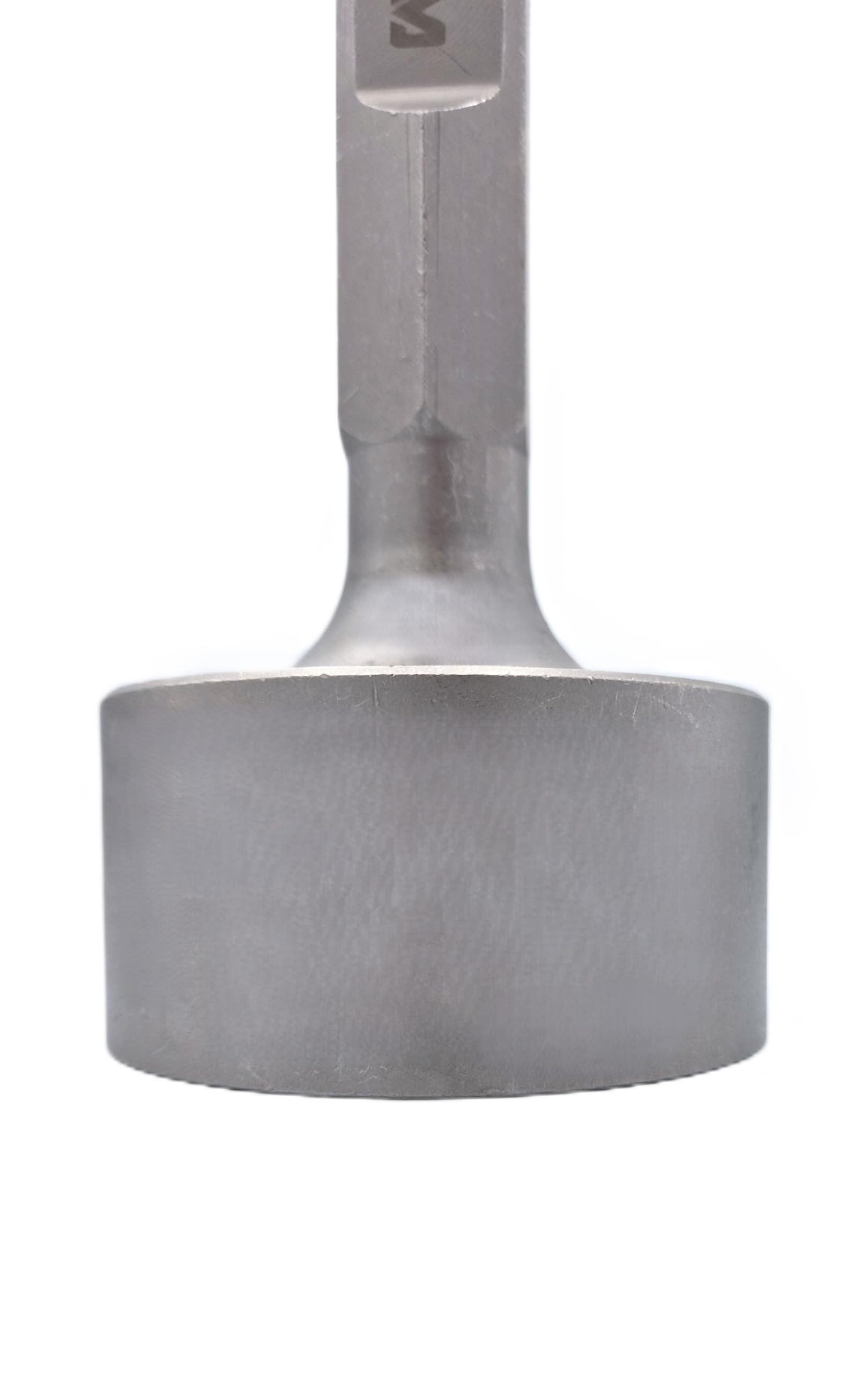 WERHE Battipalo per picchetti HEX28 Ø85mm 100x260mm – Robusto battitore per dispersori profondi e pali – Compatibile con martelli demolitori – Ausilio professionale per l’edilizia