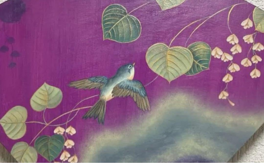 Amazon.co.jp: トールペイント作品 和「小鳥」 : おもちゃ