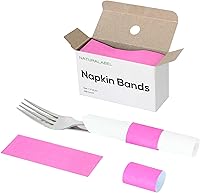 Vista 14 de NATURALABEL 500 servilleteros de papel con caja, servilletas autoadhesivas, para comidas familiares, fiestas de cumpleaños, bodas, celebraciones