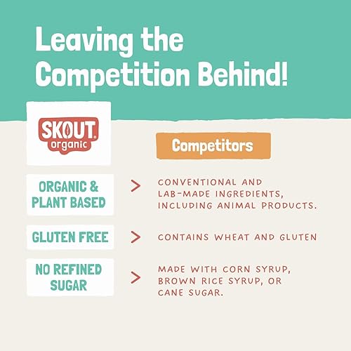 Miniatura 5 de Skout Organic Apple Pie - Barras de aperitivos para niños (paquete de 18)  Barras orgánicas para niños  Snacks escolares y aperitivos para el