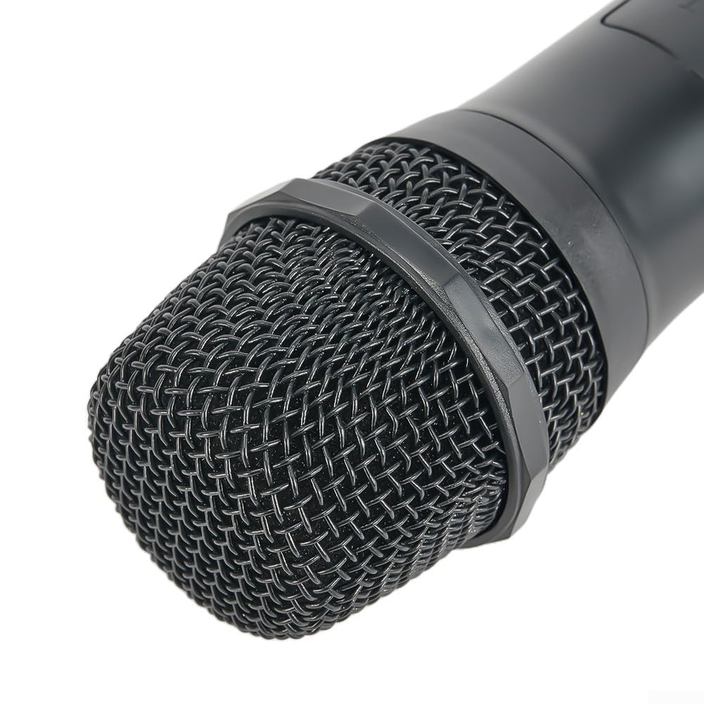 VHF Funkmikrofon Kabellos 2 Kanäle USB Empfänger(2 Pcs Mic)