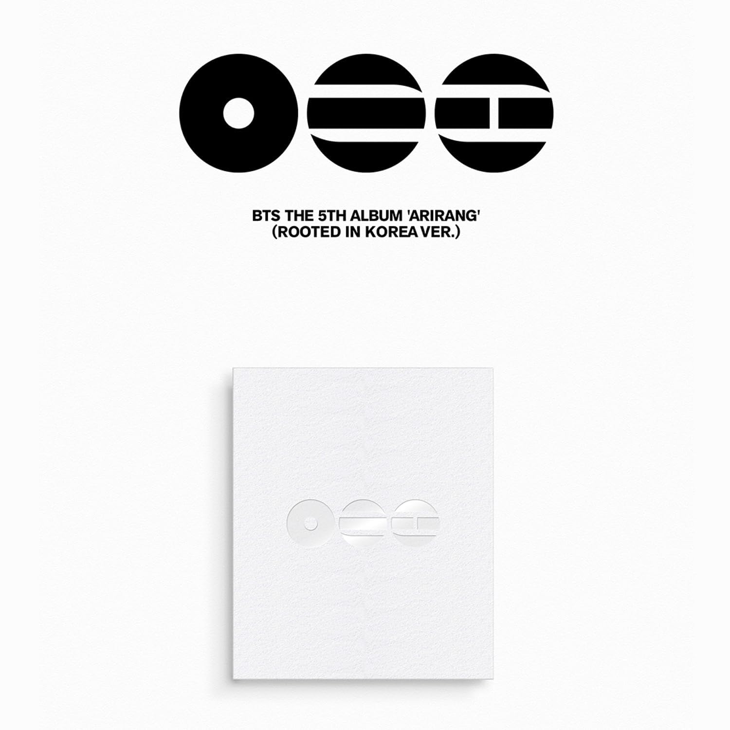 Careflection BTS ARIRANG The 5th Album ROOTED IN KOREA Ver. Outbox