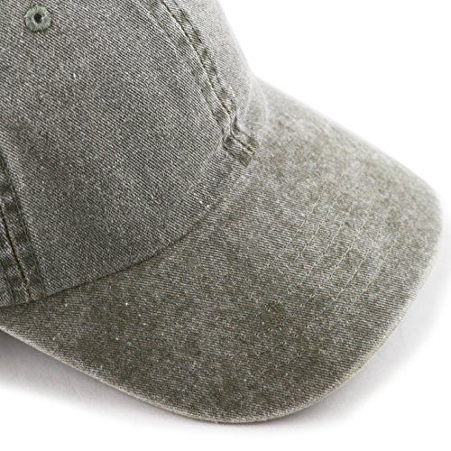Image of The Hat Depot 100% Cotton Pigment Dyed Low Profile Dad Hat Six Panel Cap