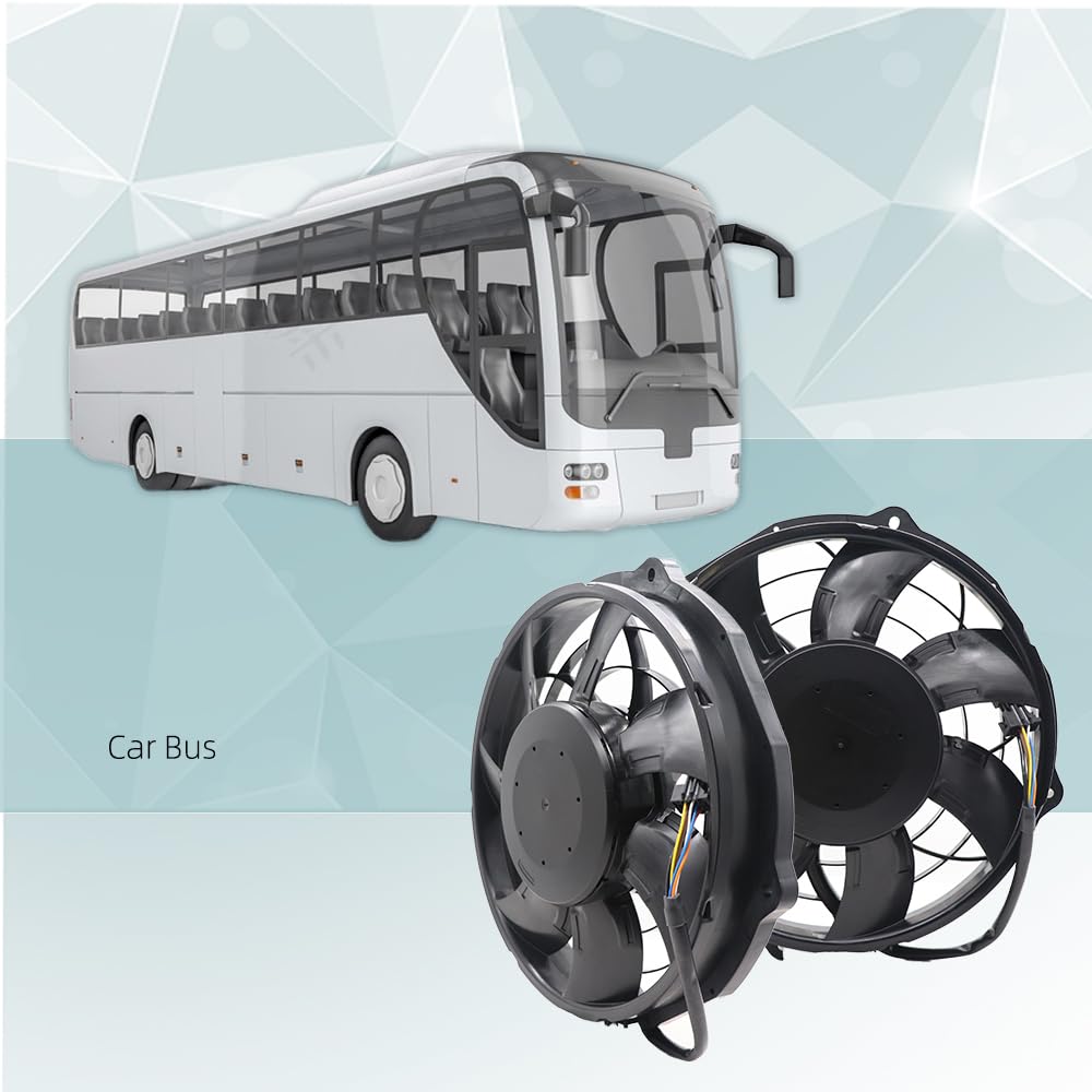 W3G300-BV25-23 Ebm Papst Fan 26VDC 380W osiowy wentylator chłodzący autobus zbiornik na wodę wentylator skraplacza