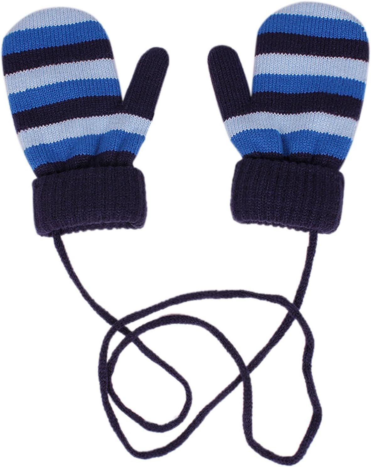 Kids Winter Knit Hat Scarf Mittens 3 Piece Cold Weather Set