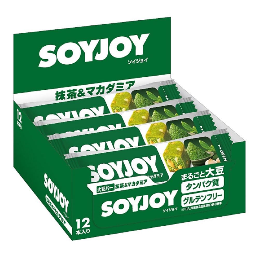 Amazon.co.jp: Otsuka Pharmaceutical SOYJOY Snack Bars, Matcha
