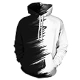 Unisex Hoodies 3D Print Galaxy Pullover Hooded Sweatshirt Hoodies with Big Pockets for Men, Teen Boy, Women
