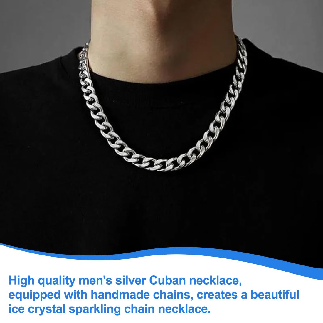 Croce, Collana In Acciaio Inox 316L, Stampato Diretto 3D - Pitò - Foto 2