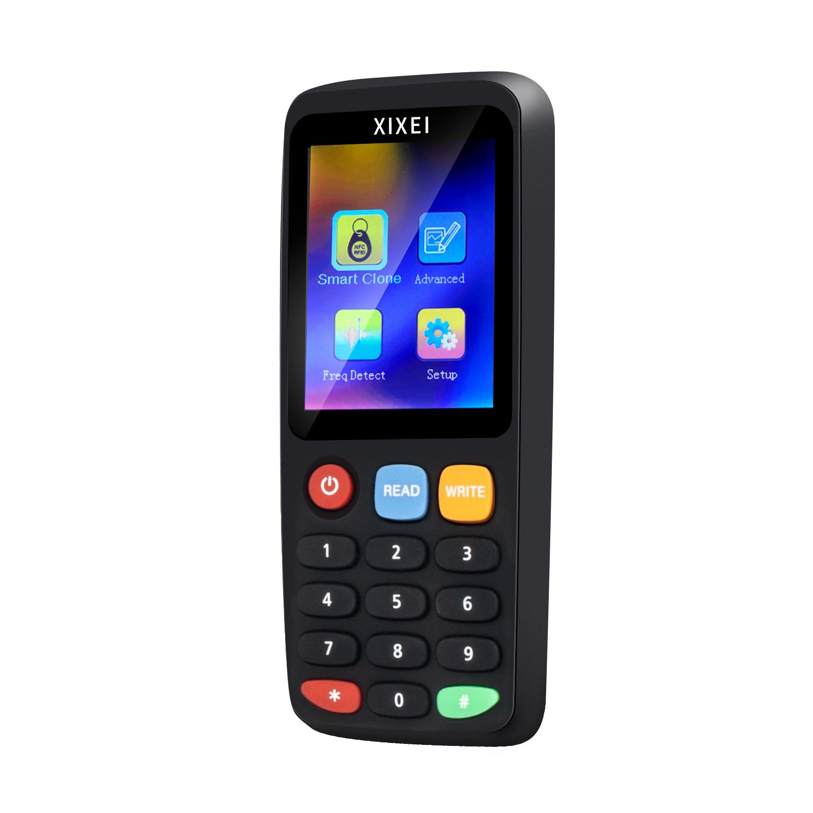 RFID-Kopierer,Fob Copier, RFID lesegerät Chip kopierer, Decodierung, IC-Karte, intelligenter Schlüssel-Duplikator für T5577/5200-Karten Mit 5200 Schlüsselanhängern + UID-Karten x 5
