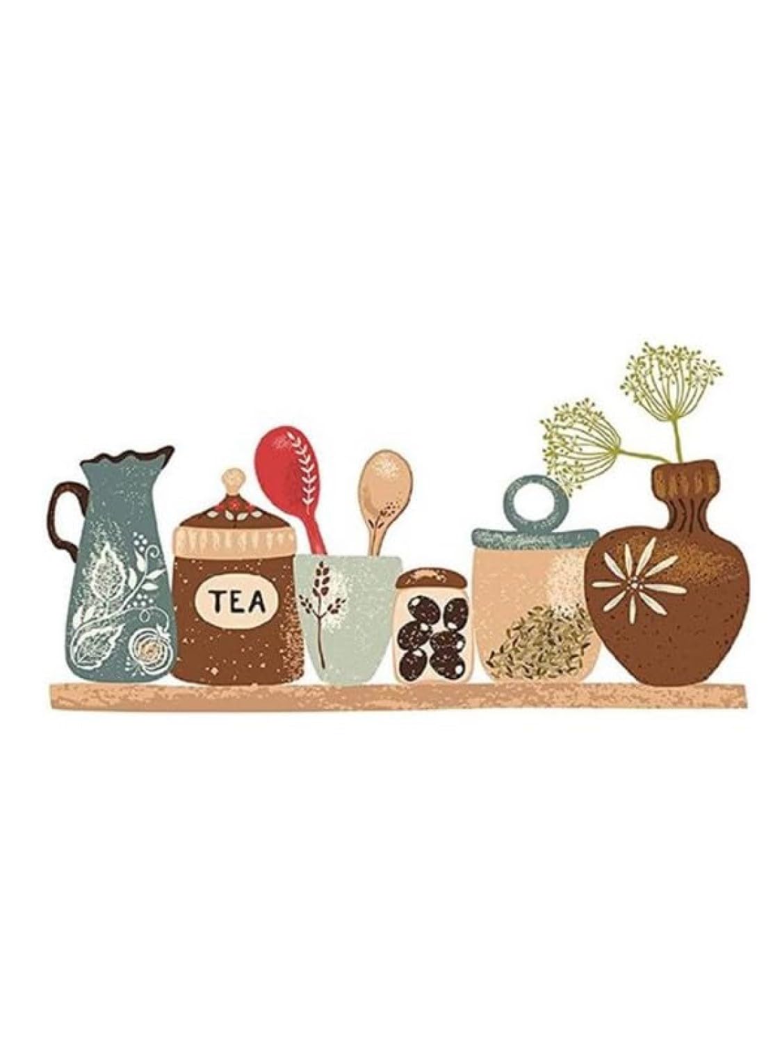 JAAMSO ROYALS Kitchen Tools Peel and Stick Self Adhesive Kitchen Wall Sticker (75CM X 45CM) (B0CQG4QMTS) Amazon Price History, Amazon Price Tracker