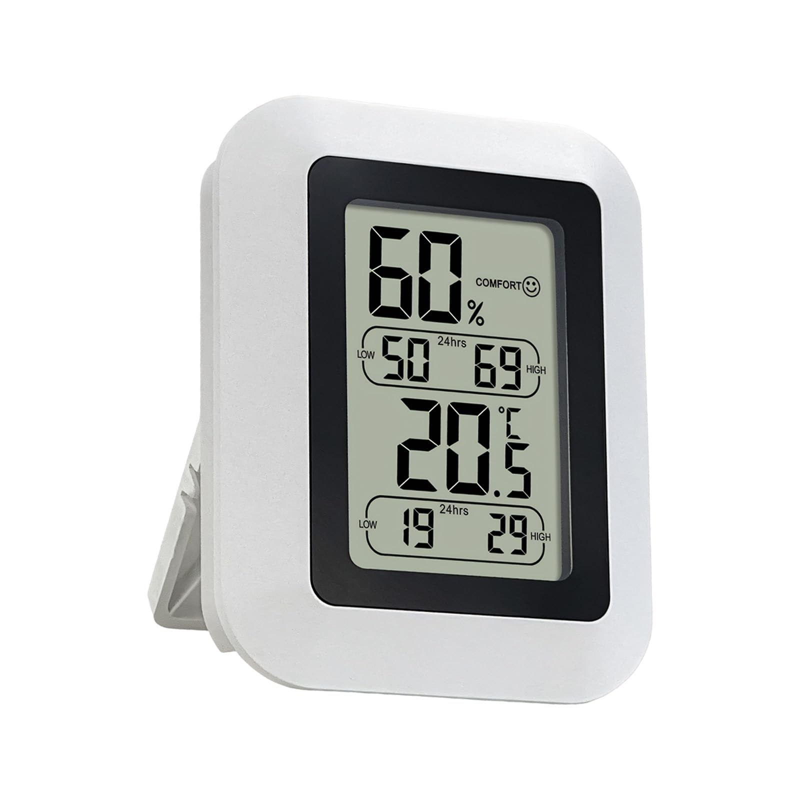 Digital Temperature Hygrometer Monitor High Precisions Temperature Hygrometer Meter for Greenhouse Offices Home Digital Monitor