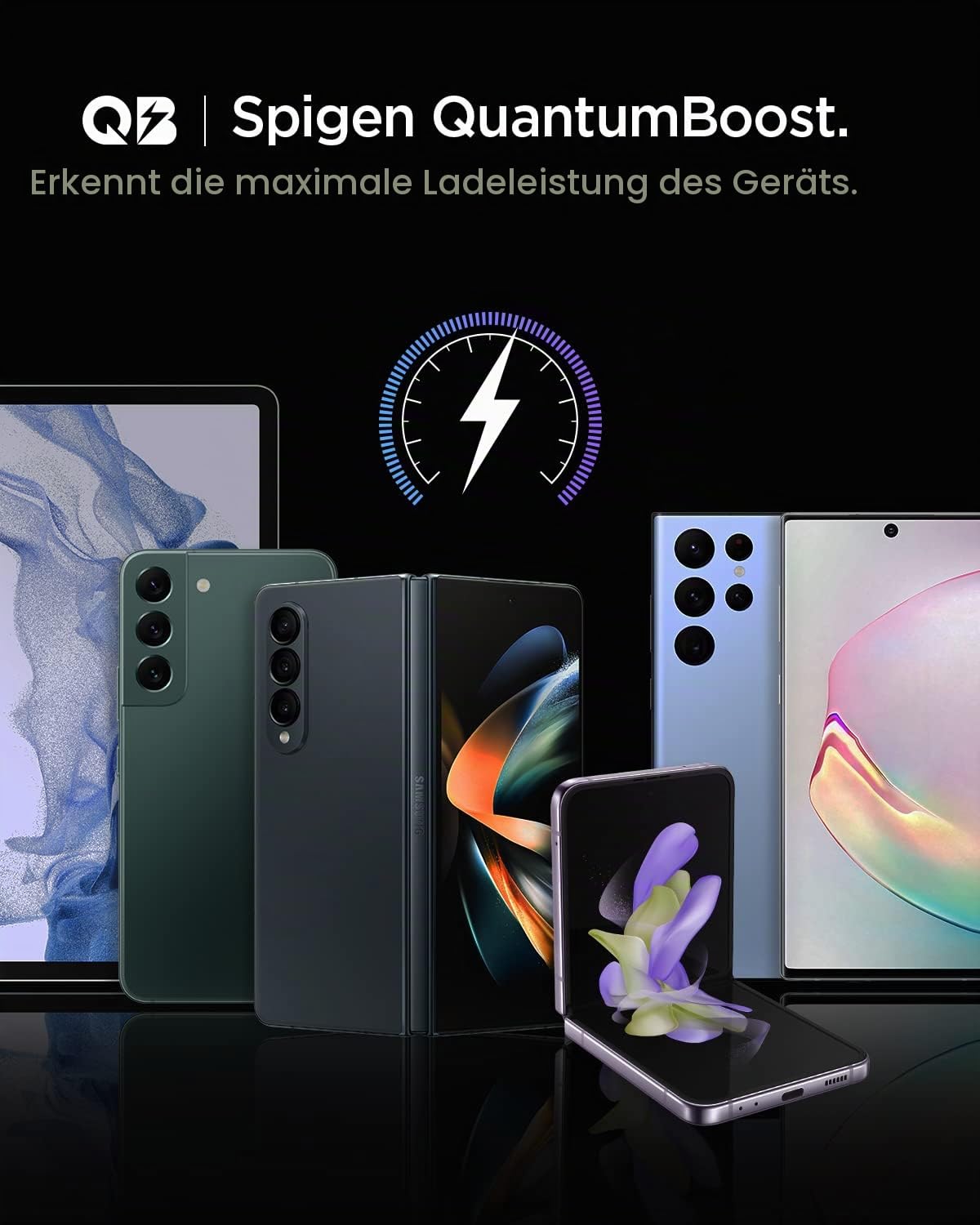 Spigen USB C Autoladegerät 75W Dual Fast Charge PD PPS 3.0 45W+30W für Samsung Galaxy S24 Ultra Plus S23 S23 S21 Note 20 Z Flip Fold 5 iPhone 14 13 Pro Max Plus Pixel 7 6 Pro MacBook Air iPad Steam