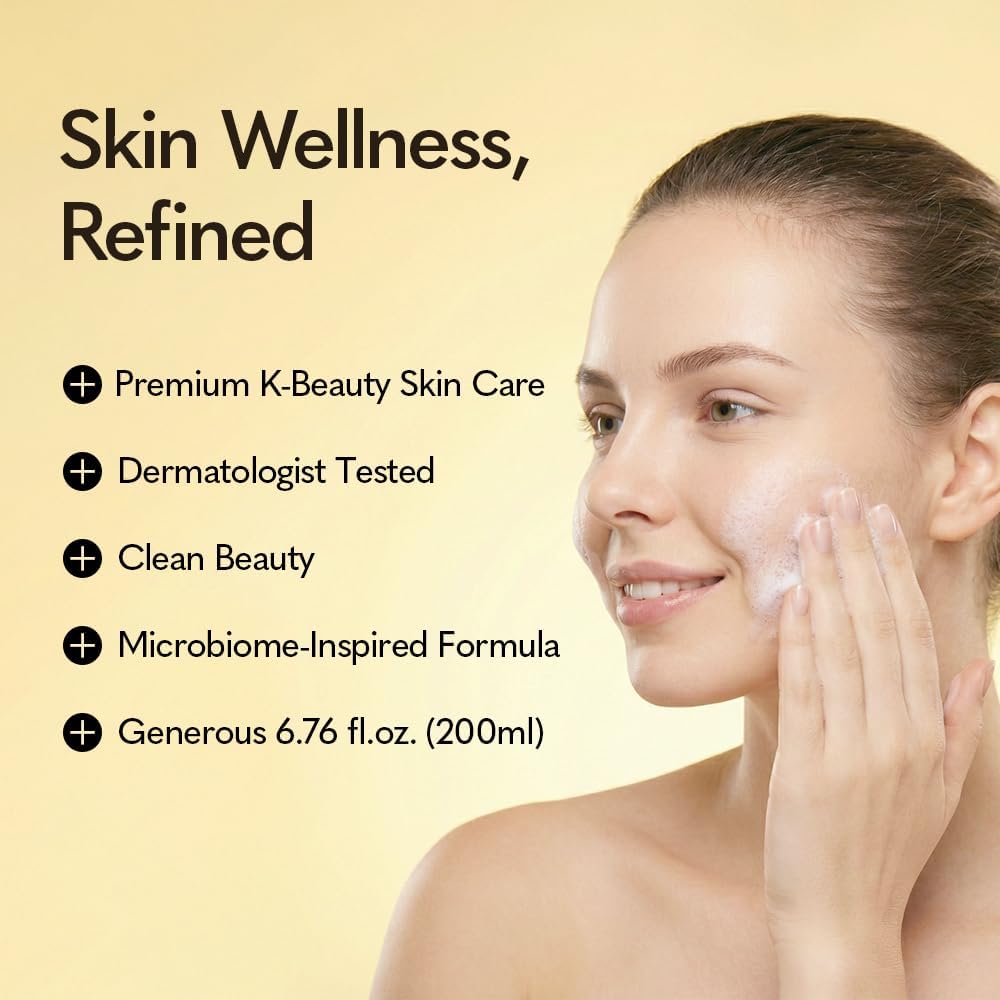 YUZY Vita Biome Bubble Toner, Hydrating Korean Facial Toner with Microbiome Care & Moisture Barrier Support, Glass Skin Glow for Dry & Sensitive Skin, 200ml | 6.76 fl oz