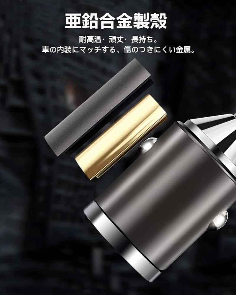 Amazon.co.jp: 【極小】シガーソケット USB & USB-C