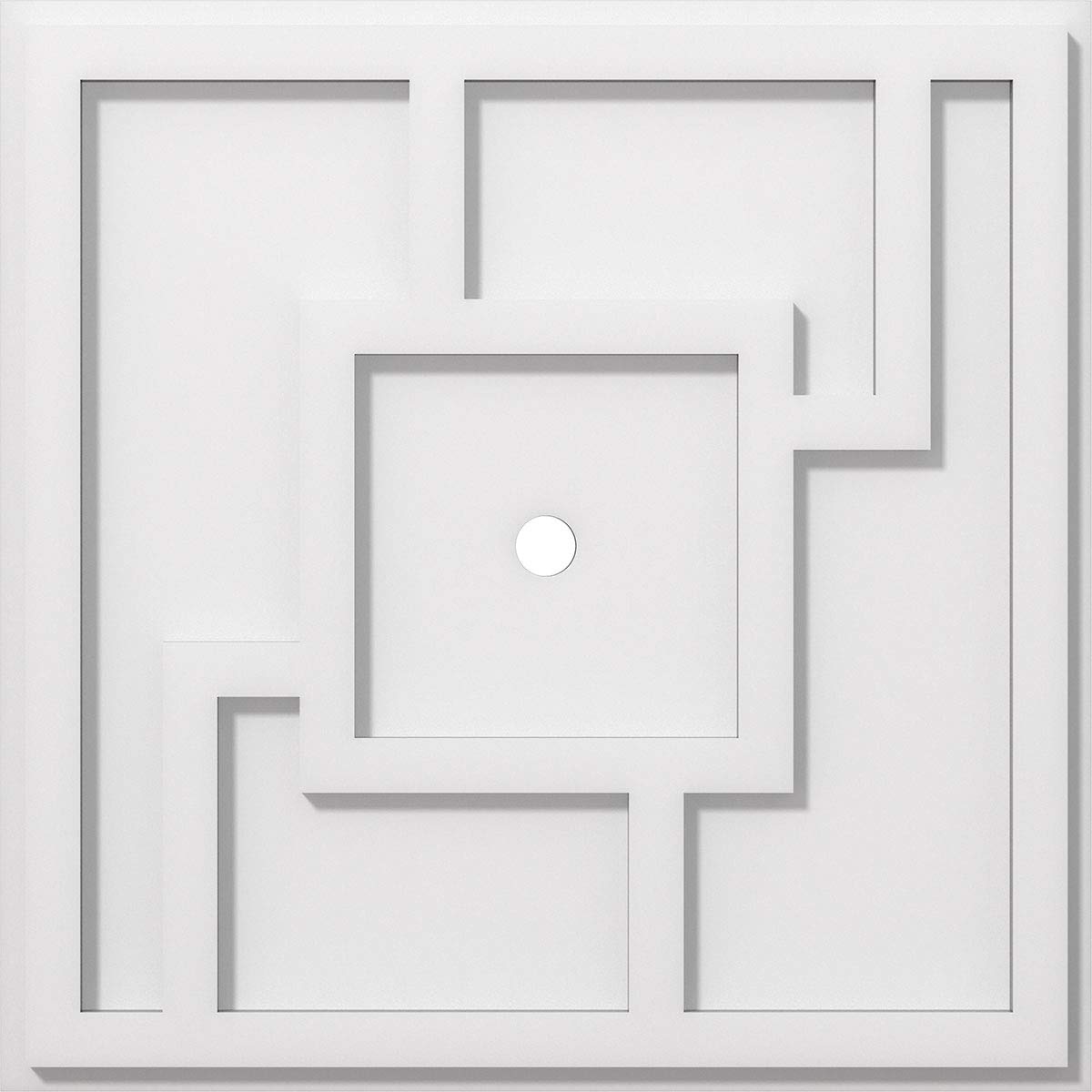 Médaillon de plafond de qualité architecturale contemporain