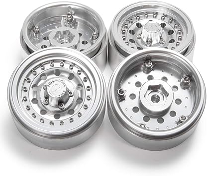 1.9" Alloy Beadlock Wheel Rims for 1/10 RC-4WD D90 SCX10 90034 SCX10 III AXI03007 Rock Crawler